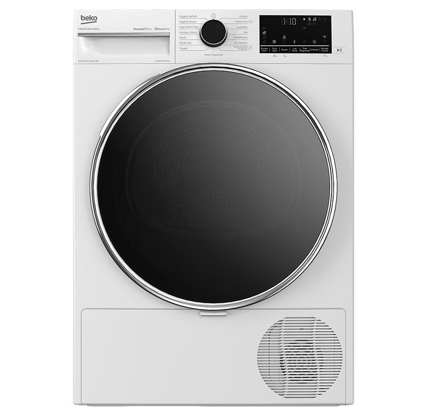 Beko Commercial Heat Pump Dryer 9kg (AWZB9HP-PRO-BP)