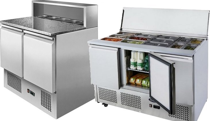 Atosa Counter Prep Fridges & Freezers