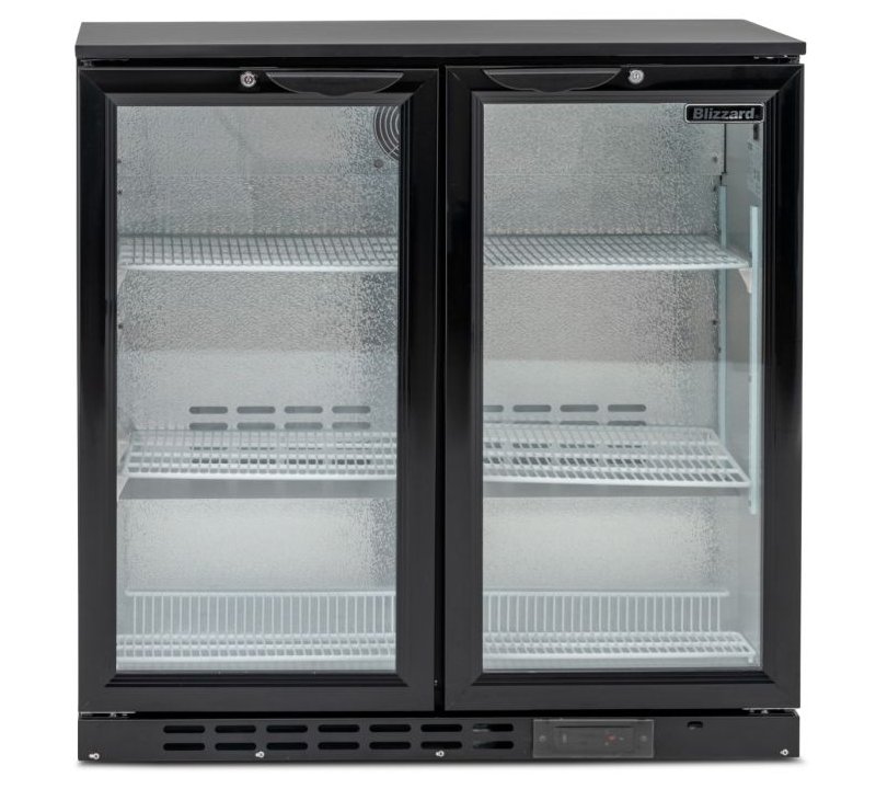 Blizzard BAR2 2 Door Bar Bottle Cooler
