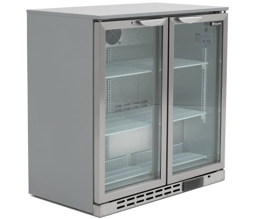 Blizzard Bar Bottle Cooler W900mm BAR2SS