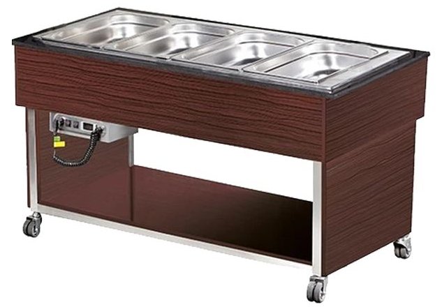 Blizzard BB4-HOT 4 x GN1/1 Hot Buffet Display