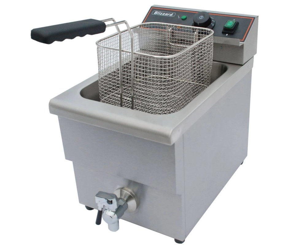 Blizzard 8Ltr Single Tank Table Top Fryer BF8