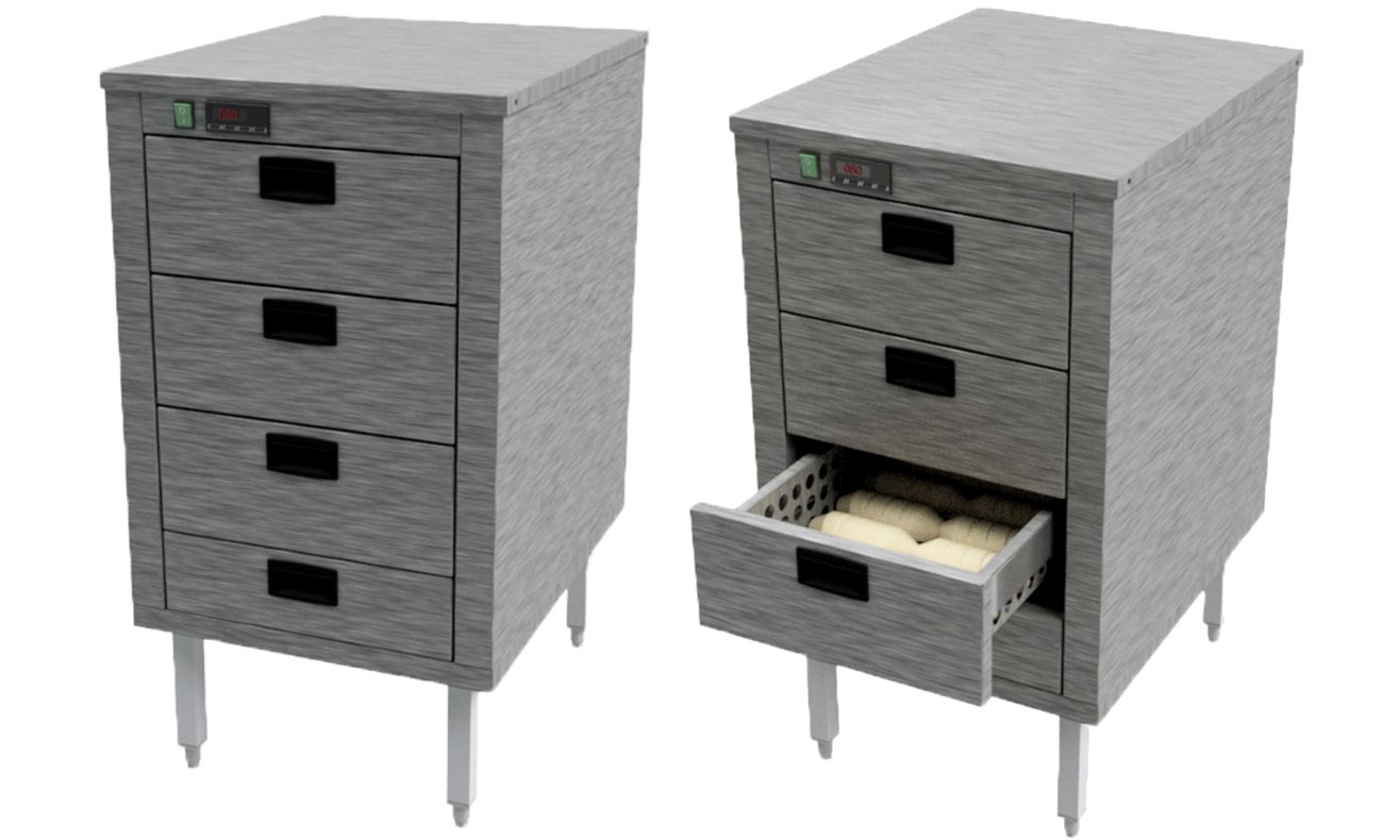Moffat BKRW3 Roll Warmer Drawer Unit