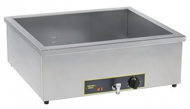 Roller Grill BM21 Wet Well Bain Marie Cap: 2/1GN