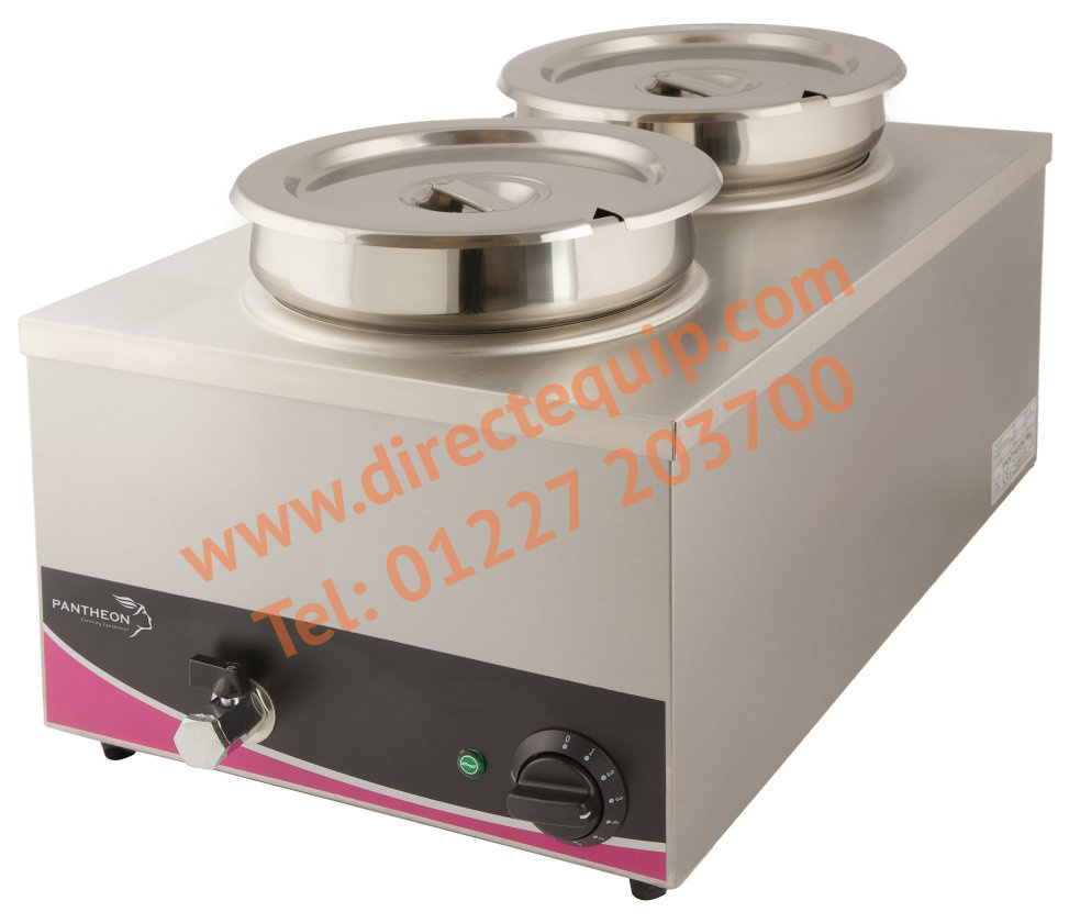 Pantheon BMR2 Wet Well Round Pot Bain Marie