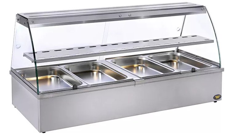 Roller Grill BMV Heated Bain Marie Displays in 3 Sizes