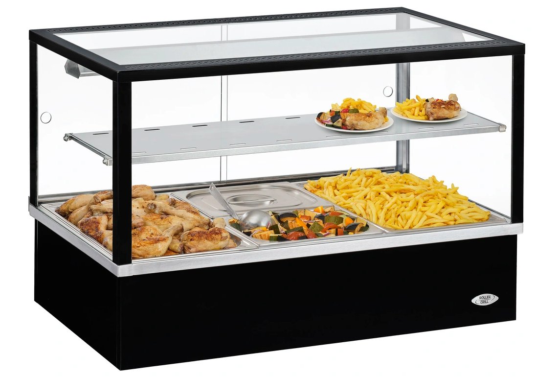 Roller Grill BMV30 Heated Display with Integral Bain Marie 3/1GN