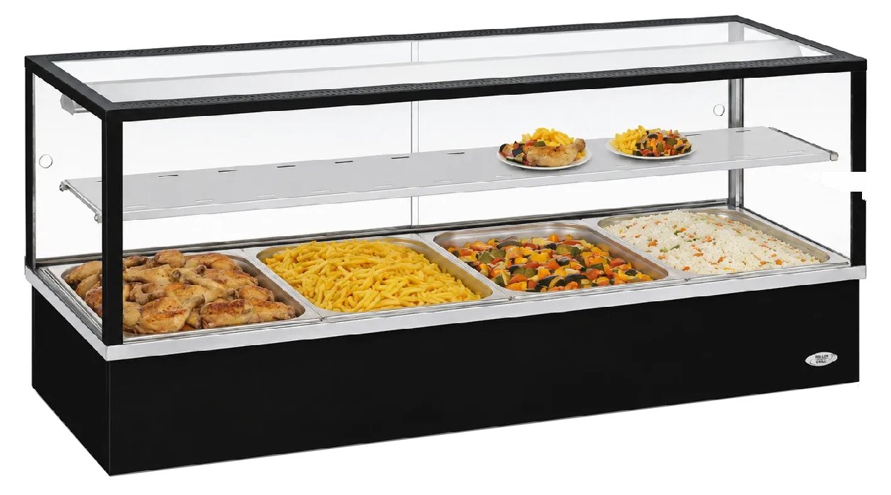 Roller Grill BMV40 Heated Display with Integral Bain Marie