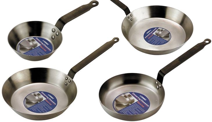 Zodiac Black Iron Fry Pans