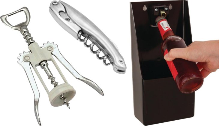 Bottle Openers, Cork Screws