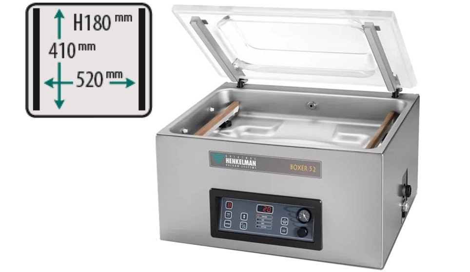 Henkelman Boxer 52 Vacuum Packing Machine with 2 Seal Bars