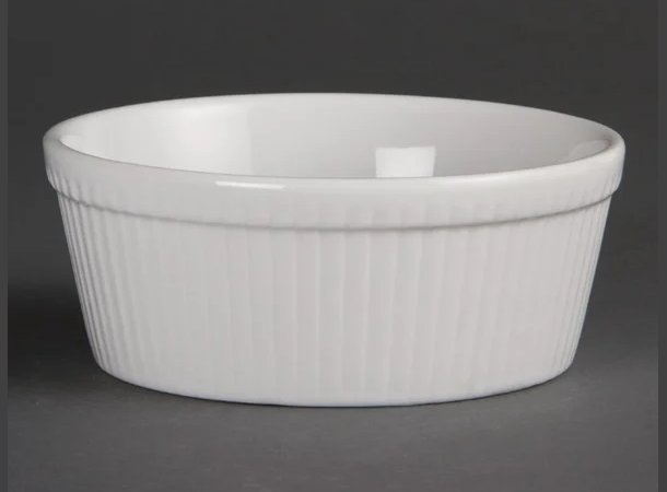Olympia Whiteware Round Pie Dishes 134mm