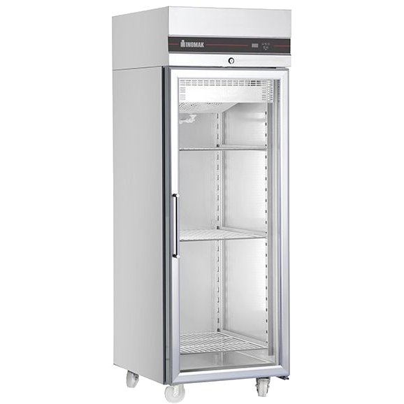 Inomak CAP172CR Glass Door Fridge 654Ltr
