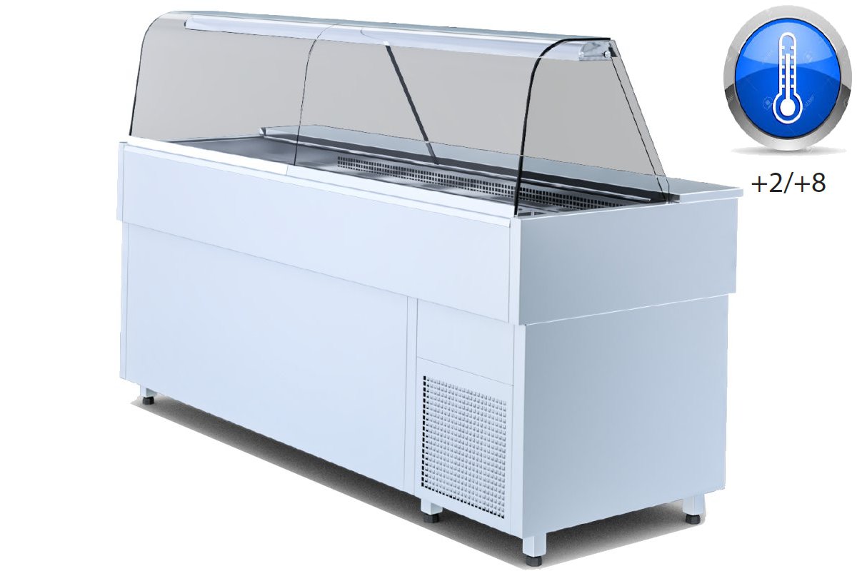 Igloo Casia Refrigerated Bain Marie Serve Overs in 5 Sizes