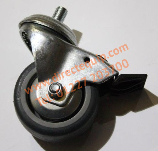 Castor Braked with Bolt 75mm (CASTOR75BR)