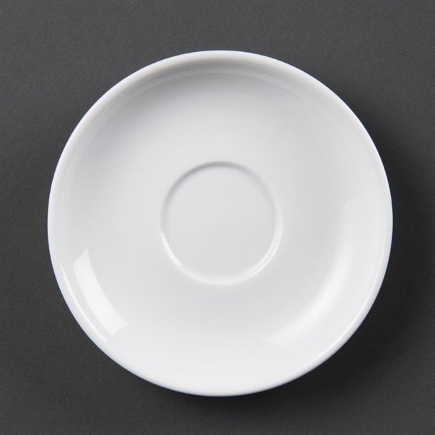 Olympia Whiteware Espresso Saucers (Fits Espresso Cups CB464)