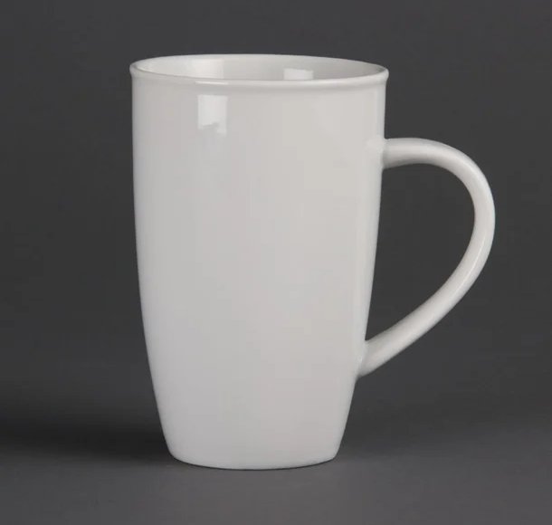 Olympia Whiteware Latte Mugs 400ml
