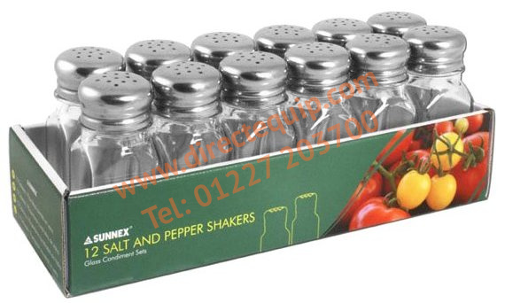 Square Salt/Pepper Shakers
