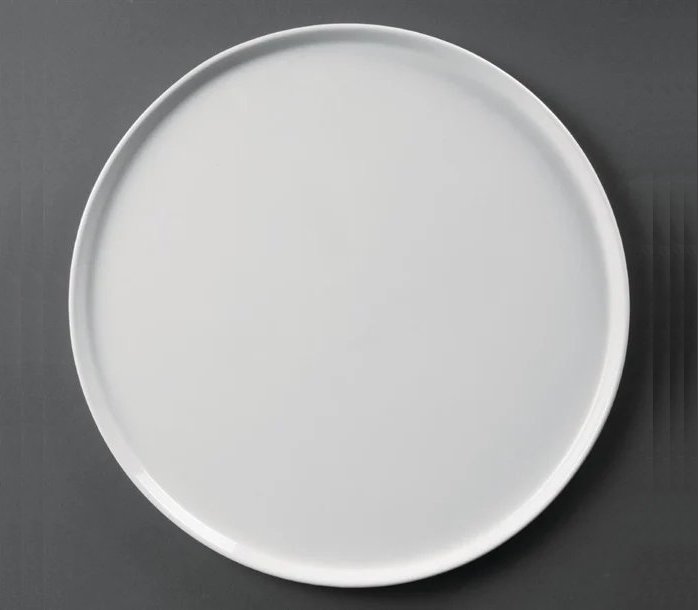 Olympia Whiteware Pizza Plates 330mm