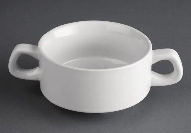 Olympia Athena Stacking Soup Bowls 160mm 290ml