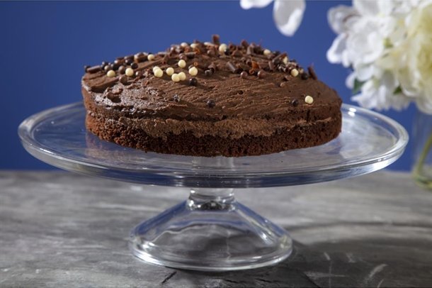 Olympia Glass Cake Stand 300(�)mm