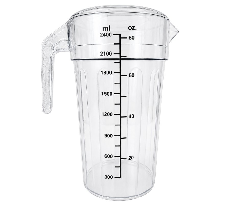 Sunnex 2.4Ltr Water Pitcher/Measuring Jug & Lid