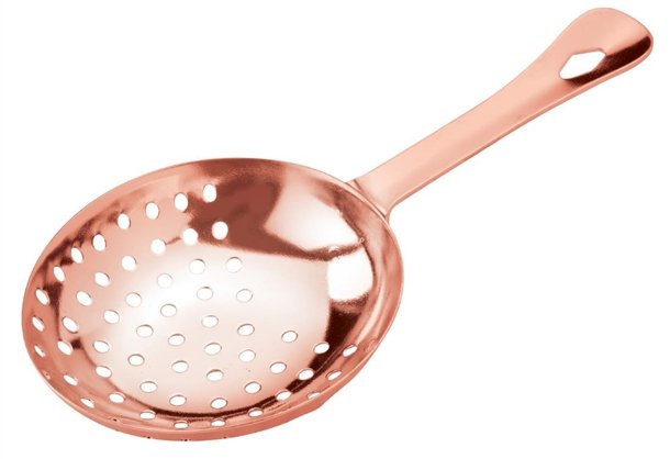 Beaumont Julep Strainer Copper Plated