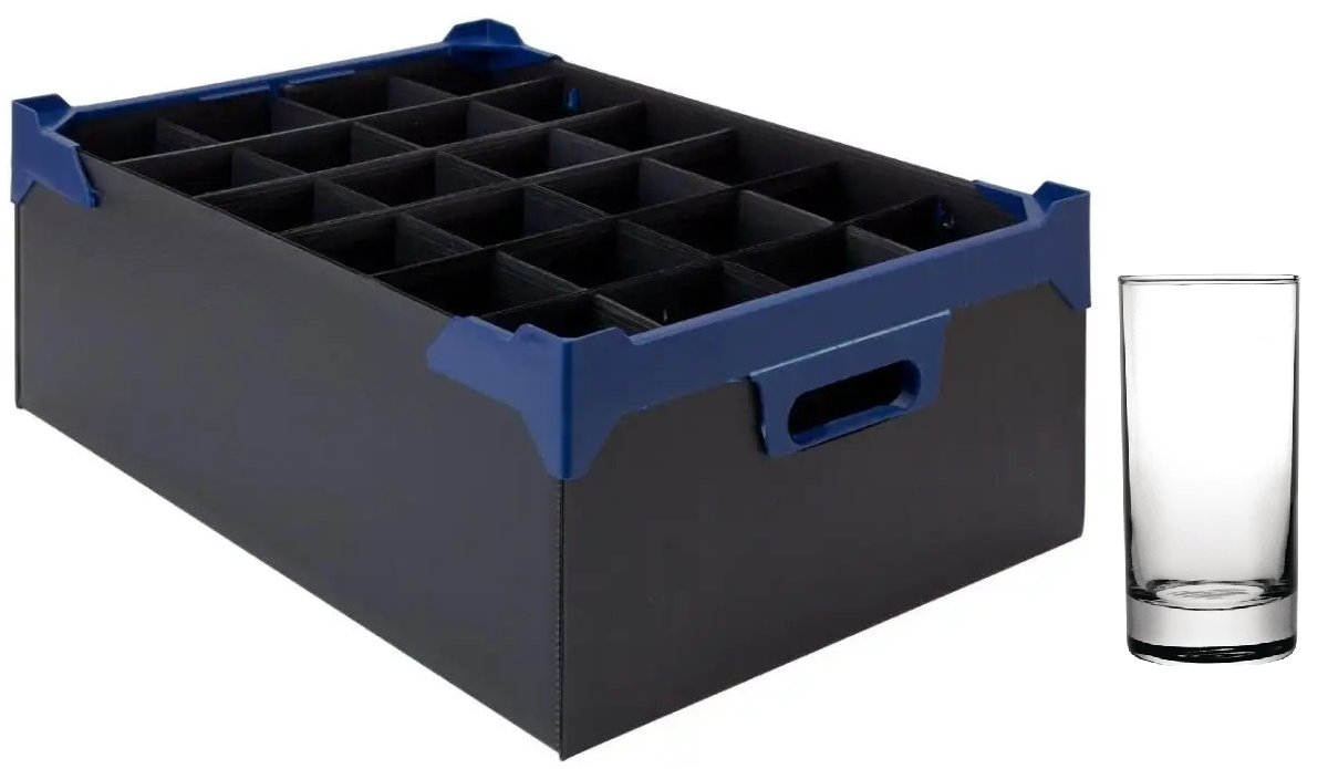 Beaumont Hi Ball Glass Carry Boxes (5 Pack) 
