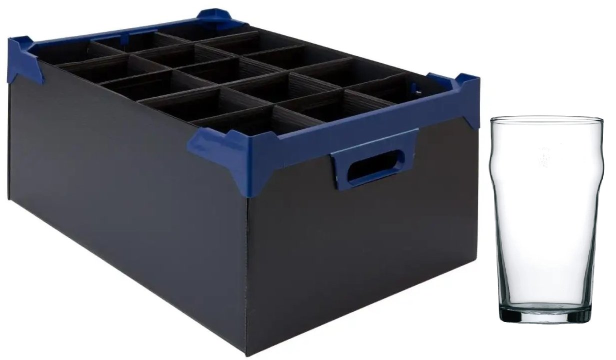 Beaumont Pint Glass Carry Boxes (5 Pack)