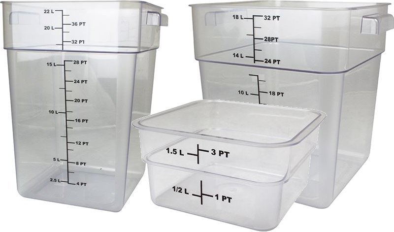 Clear Food Storage Containers