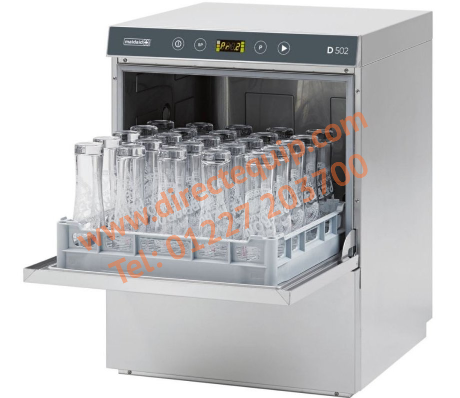 Maidaid D502 Glasswasher 500mm Basket