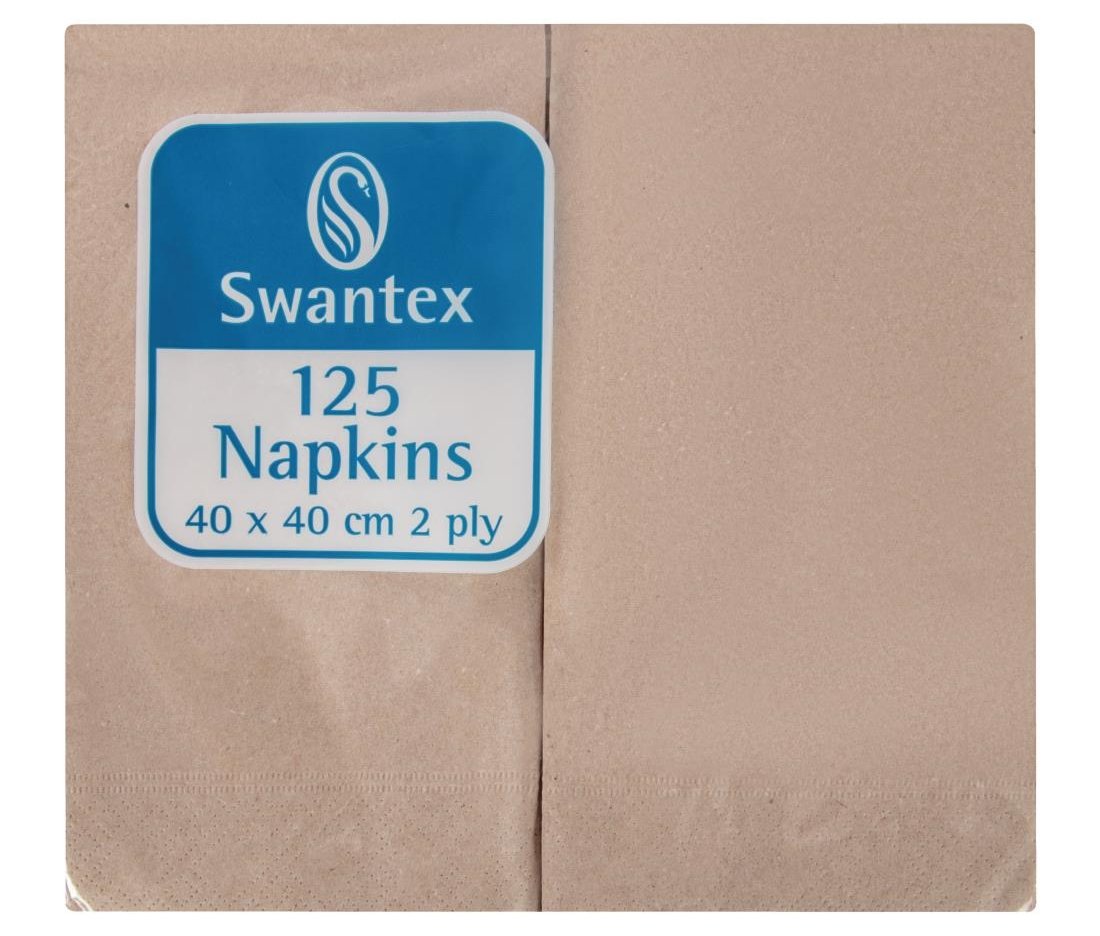 Swantex Dinner Napkins 2ply 1/8 Fold (Qty 2000)