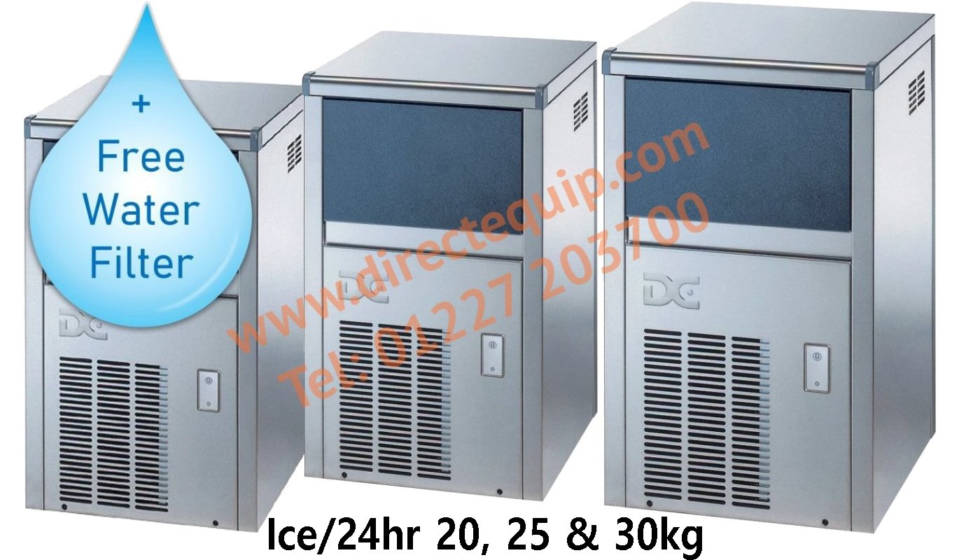 DC DC20-4A Ice Machines, Classic Ice, In 3 Sizes