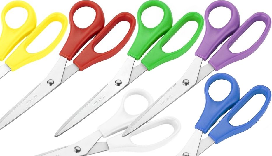 Hygiplas Colour Coded Scissors