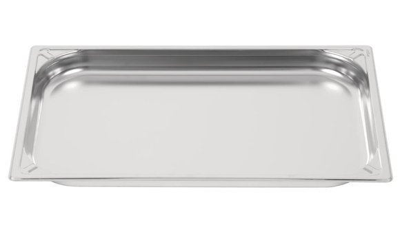 Vogue Heavy Duty Stainless Steel 1/1 Gastronorm Pan Depth 40mm