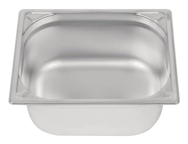 Vogue Heavy Duty Stainless Steel 1/2 Gastronorm Pan Depth 150mm