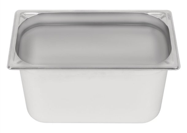 Vogue Heavy Duty Stainless Steel 1/3 Gastronorm Pan Depth 200mm