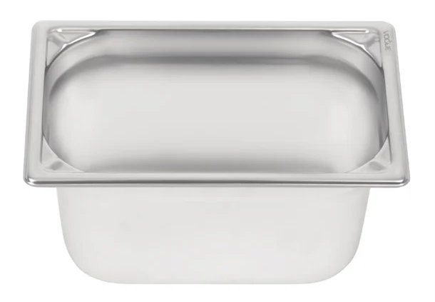 Vogue Heavy Duty Stainless Steel 1/4 Gastronorm Pan Depth 150mm