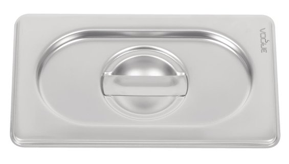 Vogue Heavy Duty Stainless Steel 1/9 Gastronorm Pan Lid