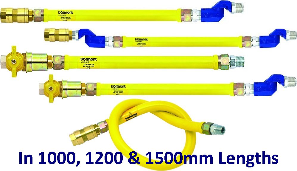 Dormont 1/2 inch Gas Hoses