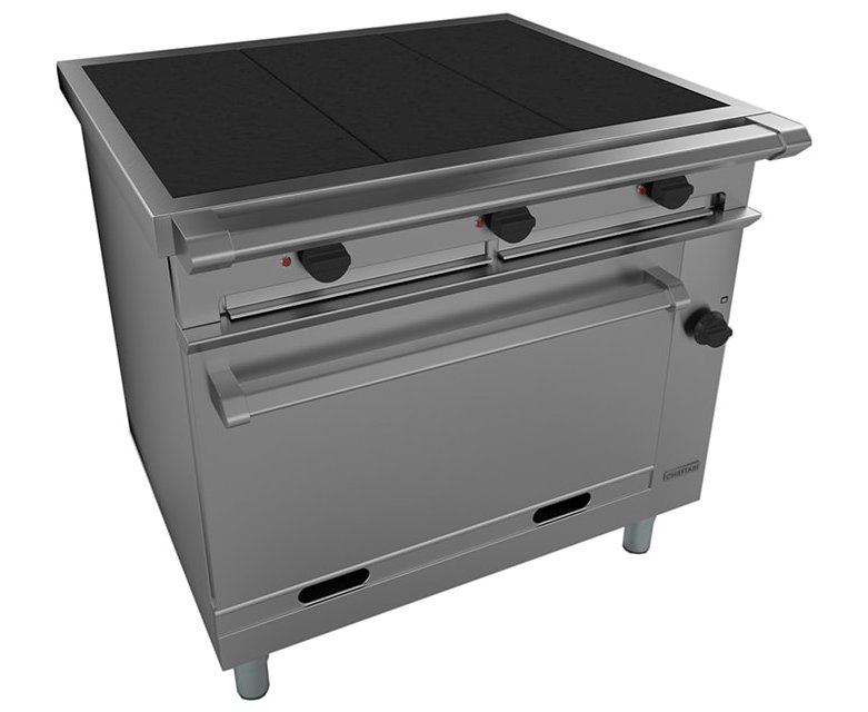 Falcon Chieftain E1006X Three Hotplate Oven Range