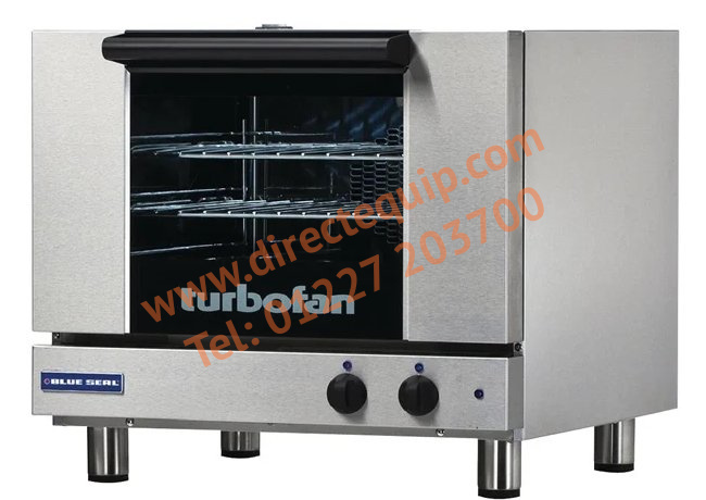 Blue Seal E22M3 Manual Control Convection Oven Cap: 3 x 2/3GN 2.1kW