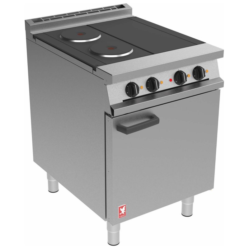 Falcon Dominator E3161 2 Ring 1 Hotplate Electric Oven Range W600mm