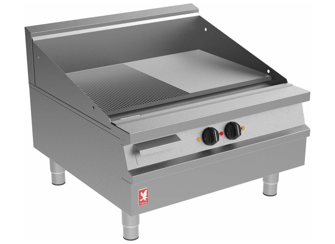 Dominator Half Ribbed Griddle W800mm Falcon E3481R