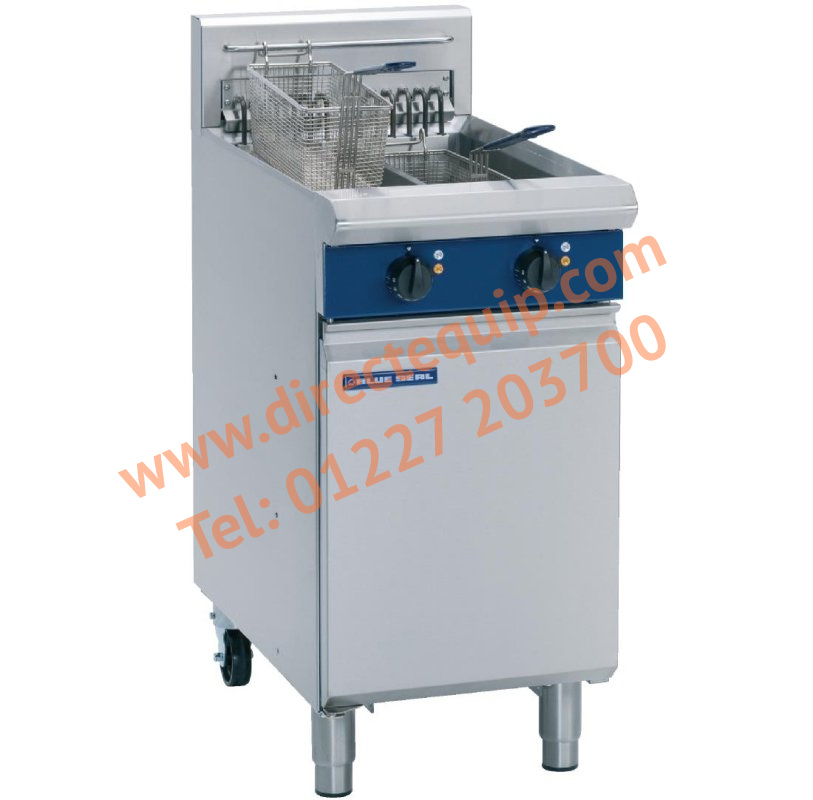 BLue Seal 2 x 12Ltr Twin Tank Fryer E44-E