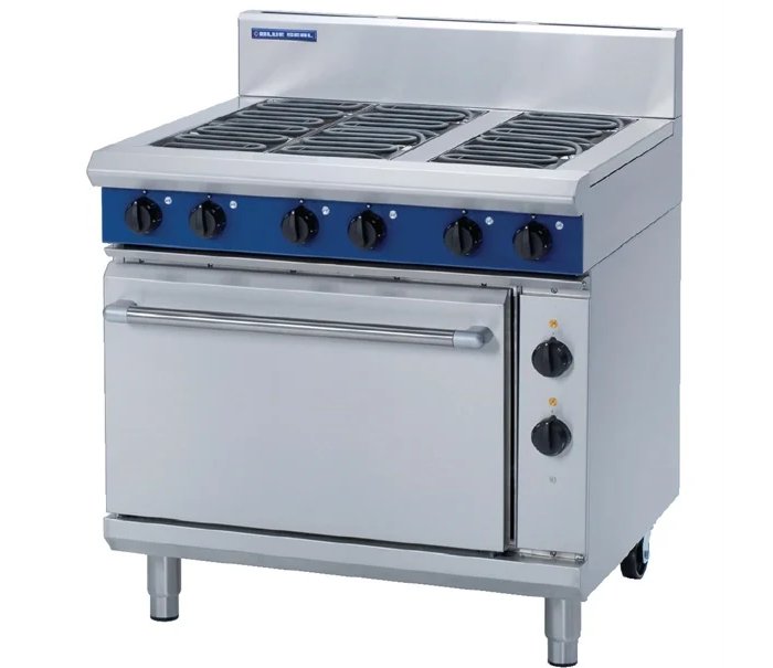 Blue Seal E506D 6 Element Electric Range Static Oven W900mm