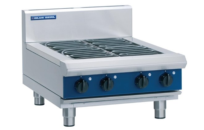 Blue Seal E514D-B 4 Element Electric Hob Bench Model W600mm 9.6kW