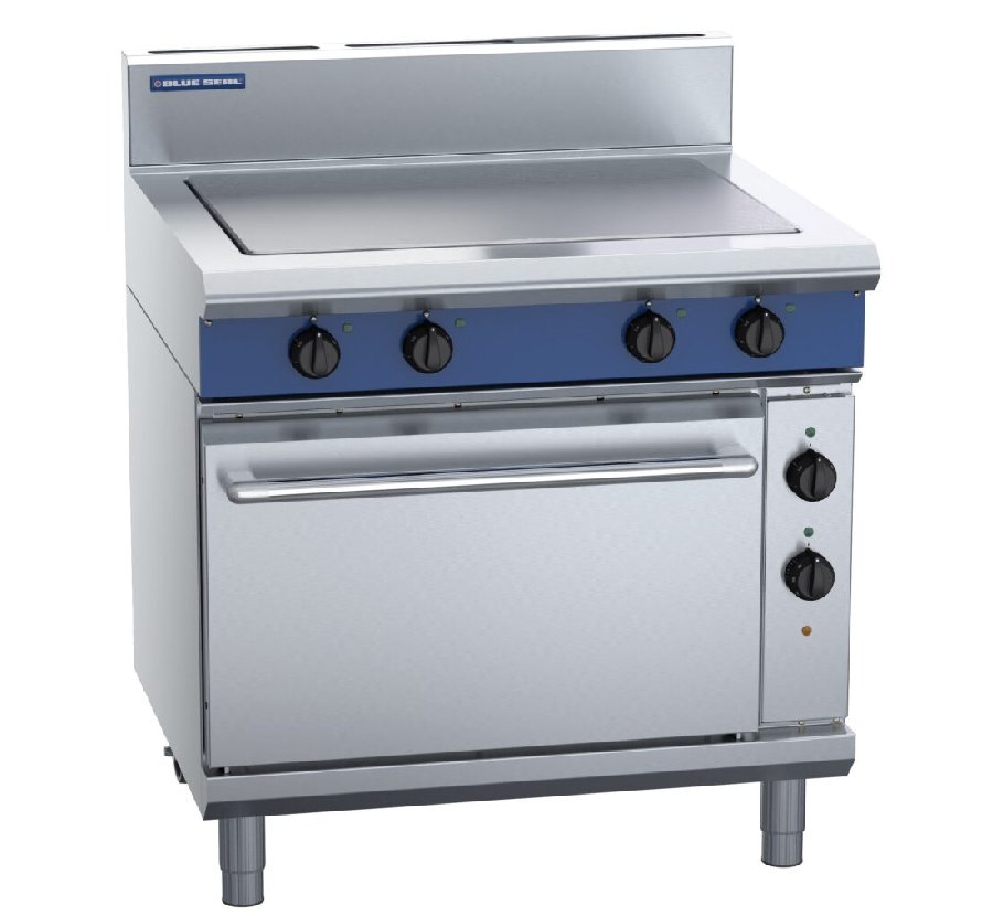 Blue Seal E570 Electric Solid Top Static Oven Range 900mm