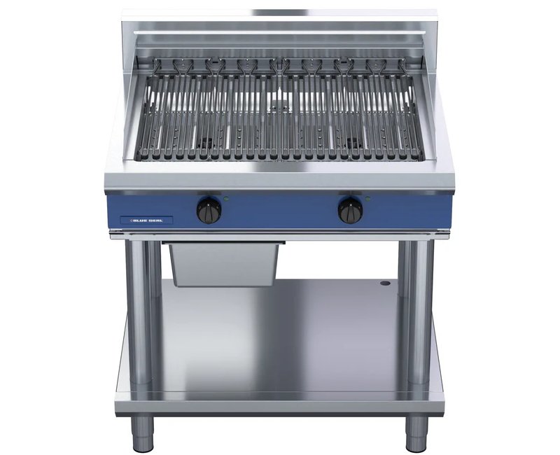 Blue Seal E596D-LS Electric Chargrill on Leg Stand