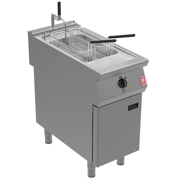 F900 Single Tank 2 Basket Fryer with Filtration 20Ltr Falcon E9341F